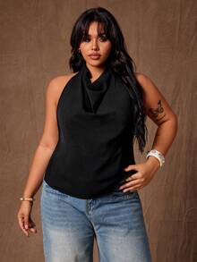 Rustia Sexy Backless Spaghetti Strap Sleeveless Camisole Top