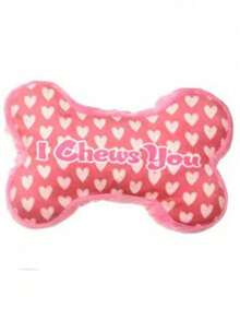 PETSIN Đồ chơi gặm nướt bằng vải nhung cho chó, món quà lý tưởng cho ngày Valentine. Bền chắc và phát ra âm thanh giúp giảm căng thẳng khi mọc răng ở cún con. Họa tiết trái tim dễ thương, màu hồng và đỏ. Món quà Valentine hoàn hảo cho chó nhỏ, vừa và lớn. - Nhiều màu - Xem 9