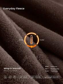 GLOWMODE 日常羊毛保暖柔软轻便侧边滚边口袋松紧腰带抽绳运动裤秋冬日常休闲