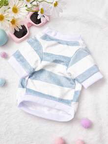 PETSIN Áo nỉ in hình mặt gấu nâu, phối màu, dày dặn, ấm áp, thích hợp cho thú cưng, thích hợp cho mùa thu đông. - Nhiều màu - Xem 9