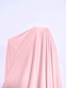 SHEIN 花卉刺绣网纱拼接性感深V领珍珠装饰女士针织吊带背心和长裤睡衣套装 - 粉色 - 查看 6