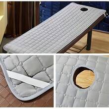 1pc Beauty Salon Massage Table Bed Sheet Mattress Skin-Friendly Massage SPA Bed Cover With Face Breath Hole - Multicolor - View 9