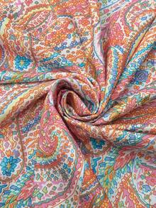 Ceyna Áo khoác cardigan dài tay, dáng rộng, họa tiết paisley nhiều màu sắc, kiểu dáng bohemian mới dành cho nữ, chất liệu nhẹ. - Nhiều màu - Xem 8