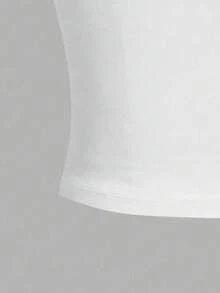 INAWLY 印花上衣，花卉图案，夏季服装，女装，女士上衣，休闲背心，潮流单品，时尚上衣，女士夏季沙滩上衣，沙滩装，Y2K风格上衣，Y2K风格服装 - 白色 - 查看 5