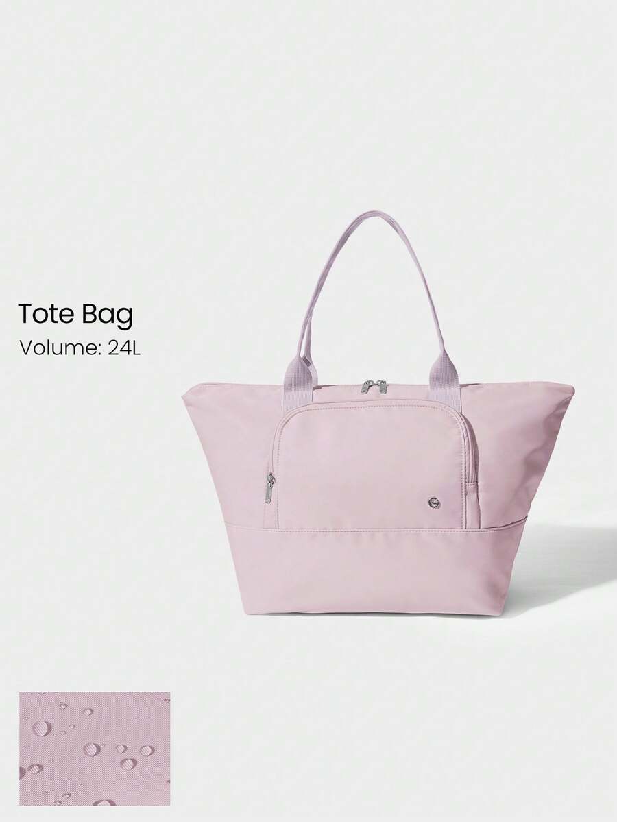 GLOWMODE 24L Day Tripper Laptop Skyddande Sleeve Trolley-Kompatibel Rem Daglig & Företags Tote Bag - kryddnejlika aska - Visa 1