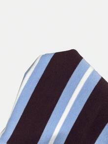 Aloruh 无袖极简条纹针织毛衣