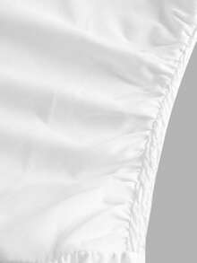 Firerie Kids Firerie Kids 少女褶裥腰身无袖休闲连衣裙，时尚百搭，适合派对、郊游、姐妹合照、公园、露营、度假、日常休闲穿着 - 白色 - 查看 4