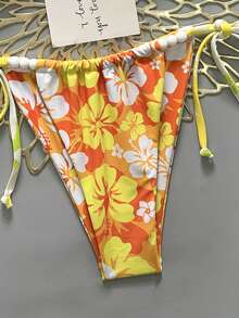 Swim Mod Bikini de 2 piezas con estampado colorido para vacaciones y playa, de uso casual - Multicolor - Ver 4