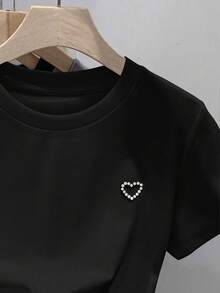 Women T-Shirts - Black - View 3