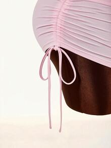 Amplova 2026新款基础款三件套，运动外套，休闲收腰女装 - 粉色 - 查看 11