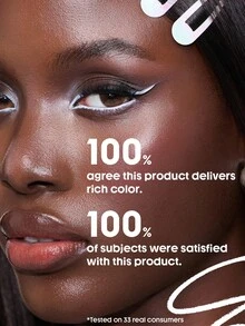 SHEGLAM Boldline Longwear Multi-Function Gel Liner-White Brand Beauty Makeup Face Paint Cosmetic For Women Girls Perfect For Winter Ideal For Y2K Fancy Fashion Suitable For Birthday Gift Party Ready Best Color - White - View 2