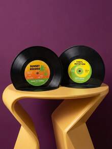 Joivida 2 Bộ Giá đỡ sách hình đĩa vinyl ban nhạc rock Blurry Oasis, Giá đỡ sách để bàn kiểu retro, Giá đỡ sách phân chia, Giá đỡ sách hình đĩa vinyl, Giá đỡ sách hình đĩa vinyl kiểu retro màu đen, Giá đỡ sách kiểu cổ điển bo tròn, Giá đỡ sách trang trí kiểu cổ điển cho học sinh, sinh viên, văn phòng tại nhà - Nhiều màu - Xem 10