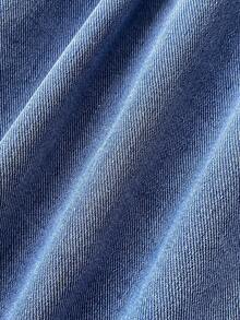 Soleia Women's Casual Vacation Denim Romper - Medium Wash - View 6