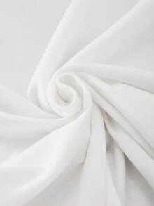 Tween Girl Contrast Lace Butterfly Sleeve Twist Hem Tee,Holiday,Summer,Travel Ruffle Sleeve Top Girls White Tops For Girls - White - View 4