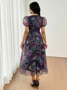 SHEIN Lady Váy tốt nghiệp, Váy tốt nghiệp cho nữ, Váy tốt nghiệp màu trắng, Trang phục tốt nghiệp, Trang phục ngày lễ, Váy dự tiệc cưới, Váy sinh nhật cho nữ, Trang phục công sở thường ngày, Trang phục lễ hội - Màu tím - Xem 2