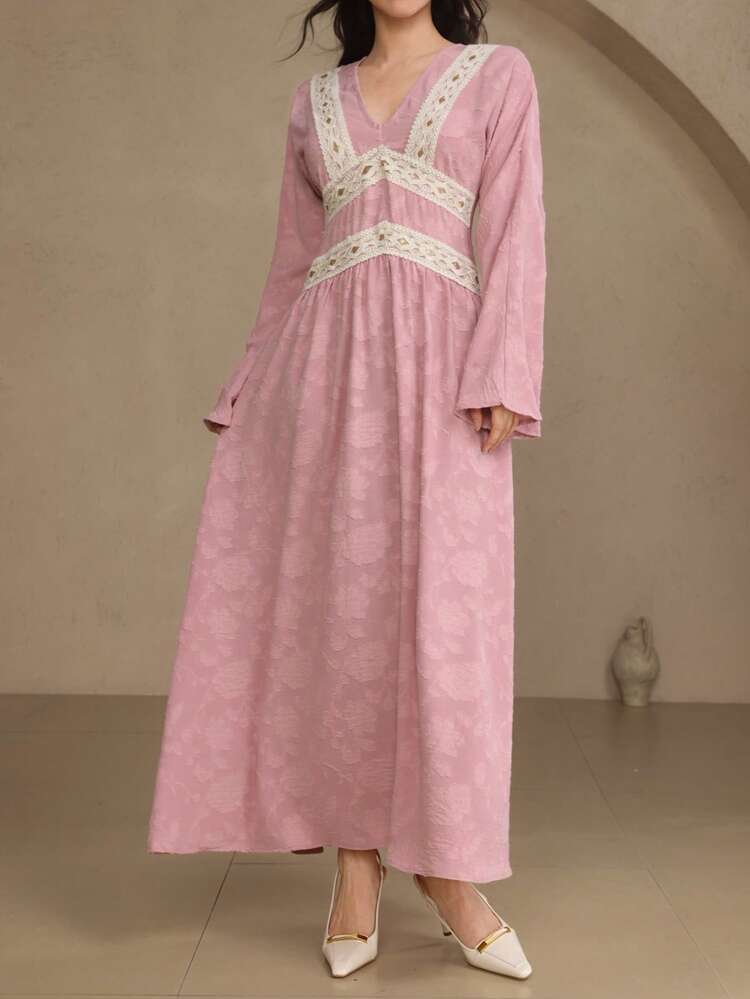 Vacation Style A-Line Dress, Waist Cinching, Flattering, Elegant For Women Sundress