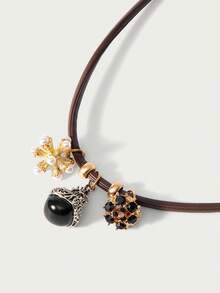 Glisma Women's Pendant Necklace, Fashionable And Versatile For Everyday Wear,Valentine's Day,Gift - Multicolor - View 6