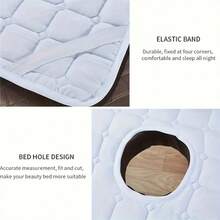 1pc Beauty Salon Massage Table Bed Sheet Mattress Skin-Friendly Massage SPA Bed Cover With Face Breath Hole - Multicolor - View 17