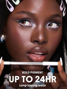 SHEGLAM Boldline Longwear Multi-Function Gel Liner-White Brand Beauty Makeup Face Paint Cosmetic For Women Girls Perfect For Winter Ideal For Y2K Fancy Fashion Suitable For Birthday Gift Party Ready Best Color - White - View 4