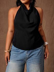 Rustia Sexy Backless Spaghetti Strap Sleeveless Camisole Top