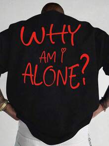 Manfinity EMRG 男士Y2K图案印花短袖T恤 - 彩色 - 查看 3