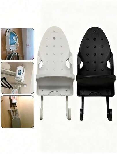 1 Piece Iron Rack, Ironing Board, Hook, Electric Iron Rack, Storage, Household Iron Bucket, Hanging Bracket, Iron Size Universal