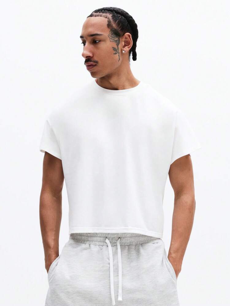 Basic Crew Neck Short Sleeve T-Shirt