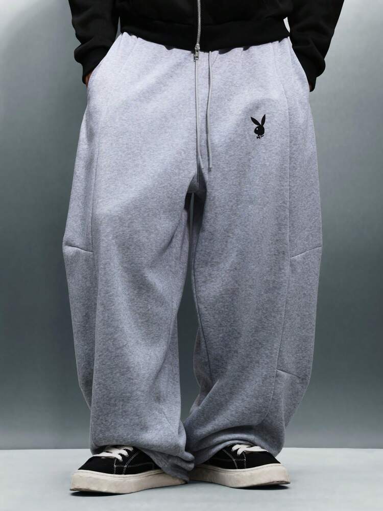 PLAYBOY X SUMWON Balloon Fit Sweatpants With Bunny Logo