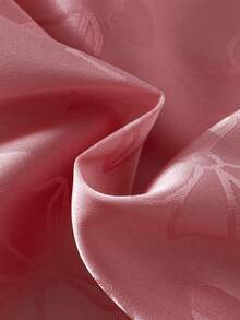 Tween Girls' Pink Bow Print Short Sleeve Top & Bottom Pajama Set - Pink - View 6