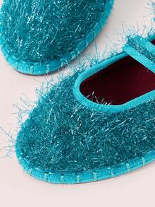 CUCCOO DOLLMOD Giày bệt Mary Jane cổ điển thoải mái dành cho nữ, màu đỏ tía, sáng bóng, thanh lịch cho Giáng sinh, tiệc Lễ Tạ ơn - Nước đá - Xem 8