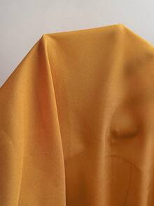 EMERY ROSE 大码女式纯色圆领短袖上衣搭配口袋阔腿裤休闲套装 - 彩色 - 查看 7