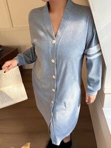 Dream Adore Plus Size Women Casual Loungewear Robe - Multicolor - View 4