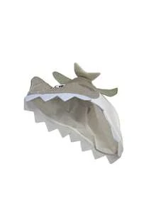 Zazumi 1PC Cute Shark Animal Hat Soft Plush Warm Winter Fleece Funny Photo Prop Costume Headwear For Cosplay Party Festival Selfie Photoshoot Gift Ccessories - Multicolor - View 6