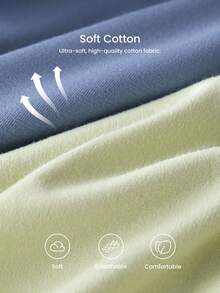 LUVLETTE Plus 3-Pack Soft Cotton High-Waist Briefs Women Underwear Panty Set - Multicolor - View 9