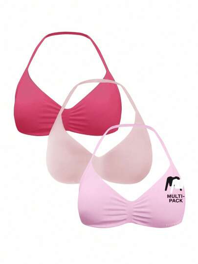 Musera Sport 3 piezas Sujetadores deportivos para mujer