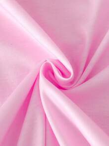 女童碎花吊带修身连衣裙，休闲沙滩度假装，夏季 - 粉色 - 查看 3