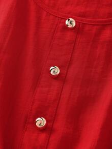 GlowEve 女士优雅专属收腰长裙，红色 - 紅色 - 查看 4