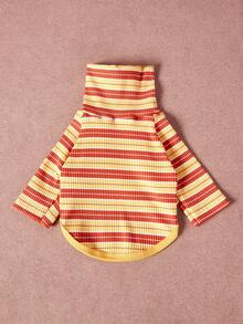 PETSIN Pawparrel Áo nỉ dài tay kẻ sọc ấm áp và thoải mái, mùa thu/xuân - Nhiều màu - Xem 6