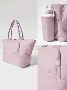 GLOWMODE 24L Day Tripper Laptop Skyddande Sleeve Trolley-Kompatibel Rem Daglig & Företags Tote Bag - kryddnejlika aska - Visa 7