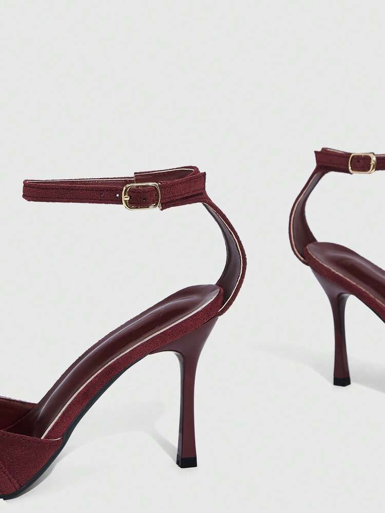 CUCCOO SZL Women's Fashion Pointed Toe Suede Sexy Elegant Evening Party Slim Stiletto High Heel Pumps