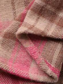 DAZY Toddler Girls' Plaid Korean Style Casual Long Sleeve Top - Pink - View 9