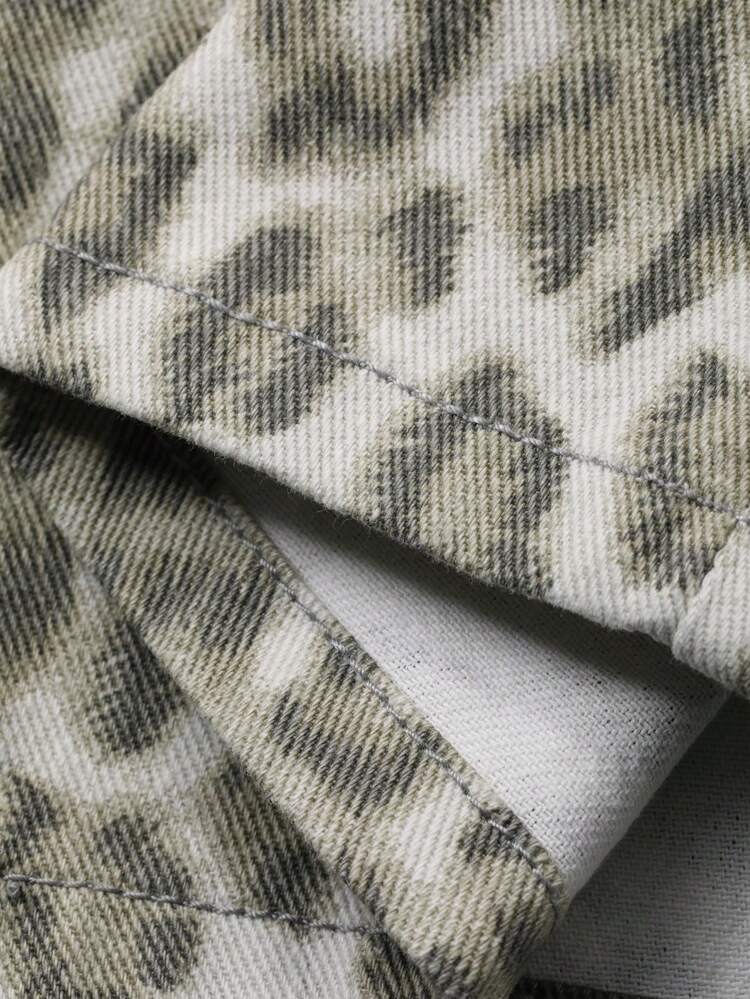 Tween Girls' Leopard Print Casual Jeans