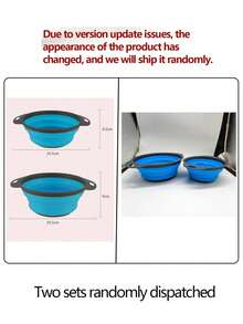 1个/2个装可折叠滤水篮，大号/小号，方便的家用厨房和餐厅蔬果清洗工具，快速沥水 - 彩色 - 查看 15