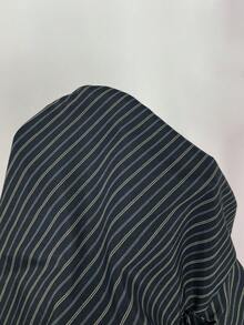 Aloruh 杏色船领喇叭袖短款褶皱女士职业衬衫 - 黑色 - 查看 7