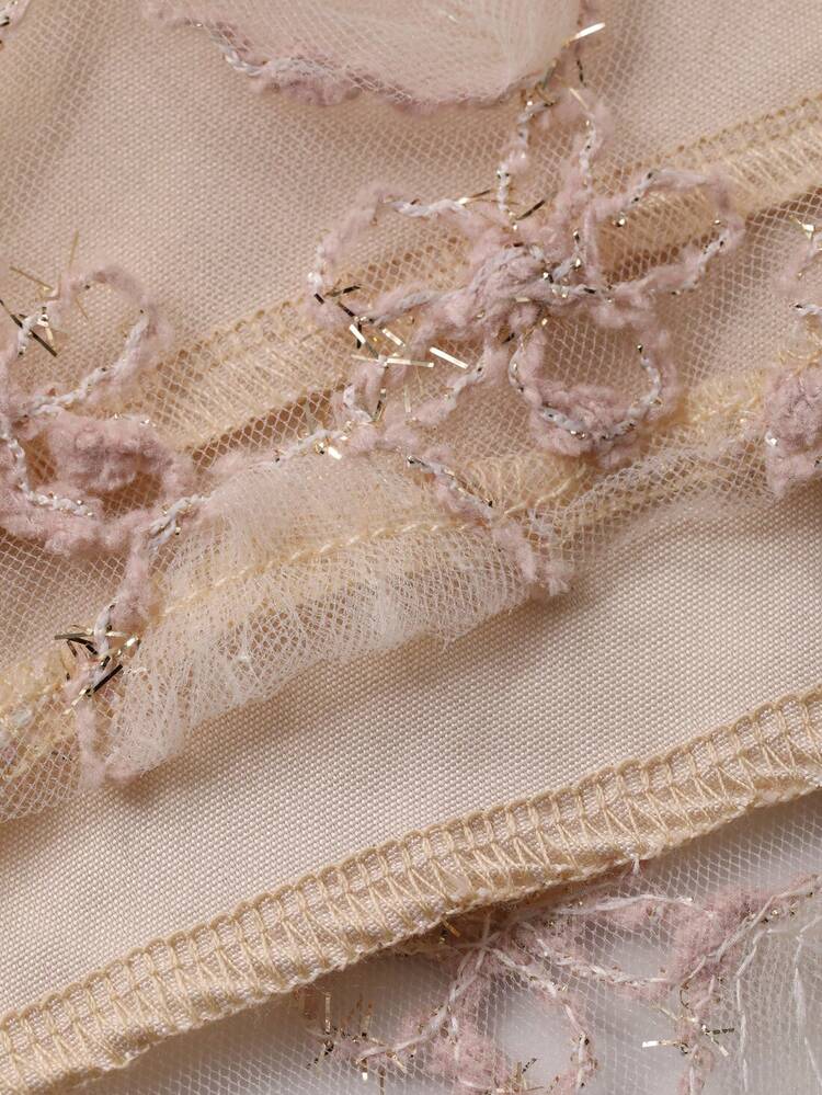 Women's Elegant Floral Sequin Lace Sleeveless Dress, Summer Wedding Guest Dress Sundress Cocktail Dress