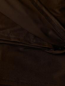 Attitoon Bộ 2 chiếc váy hai tông màu tối giản, gợi cảm, đa năng, họa tiết da báo màu nâu, thích hợp cho mùa hè. - Nhiều màu - Xem 5