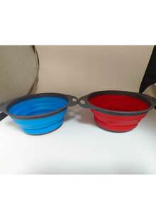 1个/2个装可折叠滤水篮，大号/小号，方便的家用厨房和餐厅蔬果清洗工具，快速沥水 - 彩色 - 查看 11