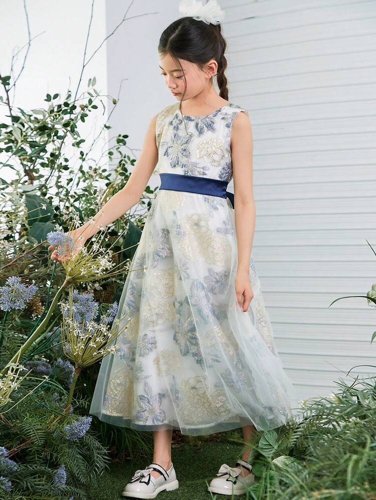 Tween Girls Sleeveless Dress, Fall Outfit