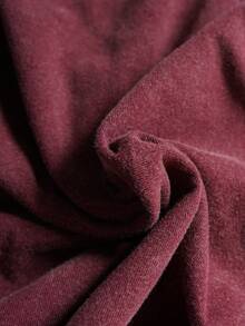 ROMWE MEN Unisex Casual Fashion Short Sleeve T-Shirt - Red - View 3