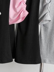 Young Girls T-Shirt Co-Ords - Multicolor - View 7